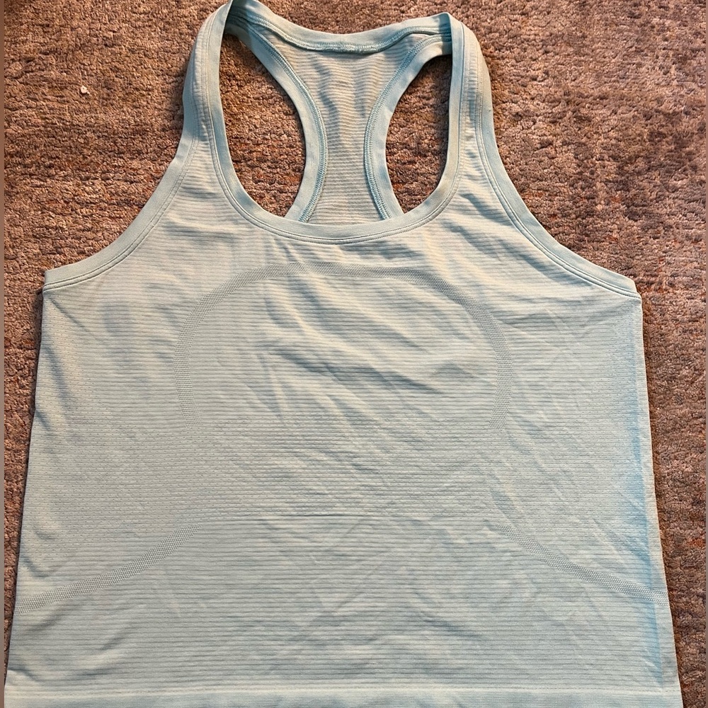NWOT Lululemon Swiftly Tech Razorback Tank Top Size 6